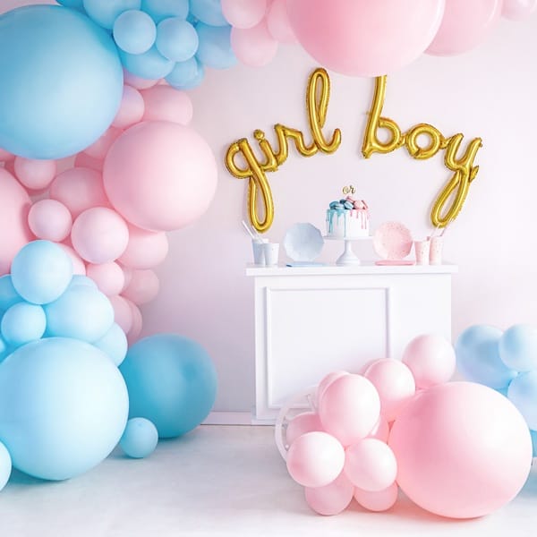 OLBO-081B_3 stor ballong rosa Partydeco