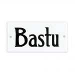 skylt Bastu Strömshaga