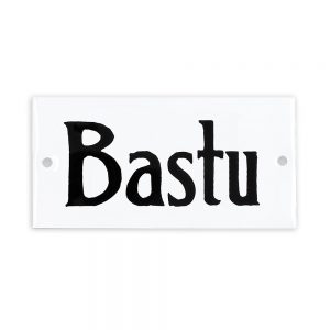 skylt Bastu Strömshaga