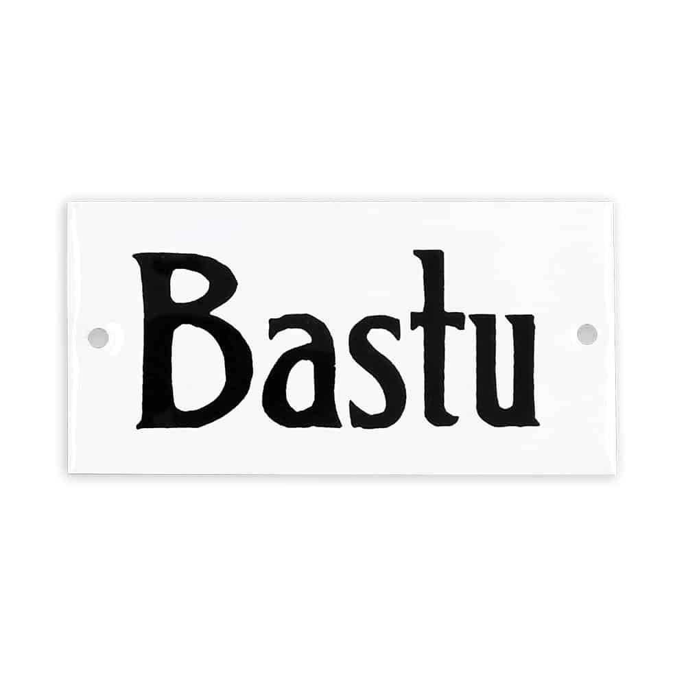 skylt Bastu Strömshaga