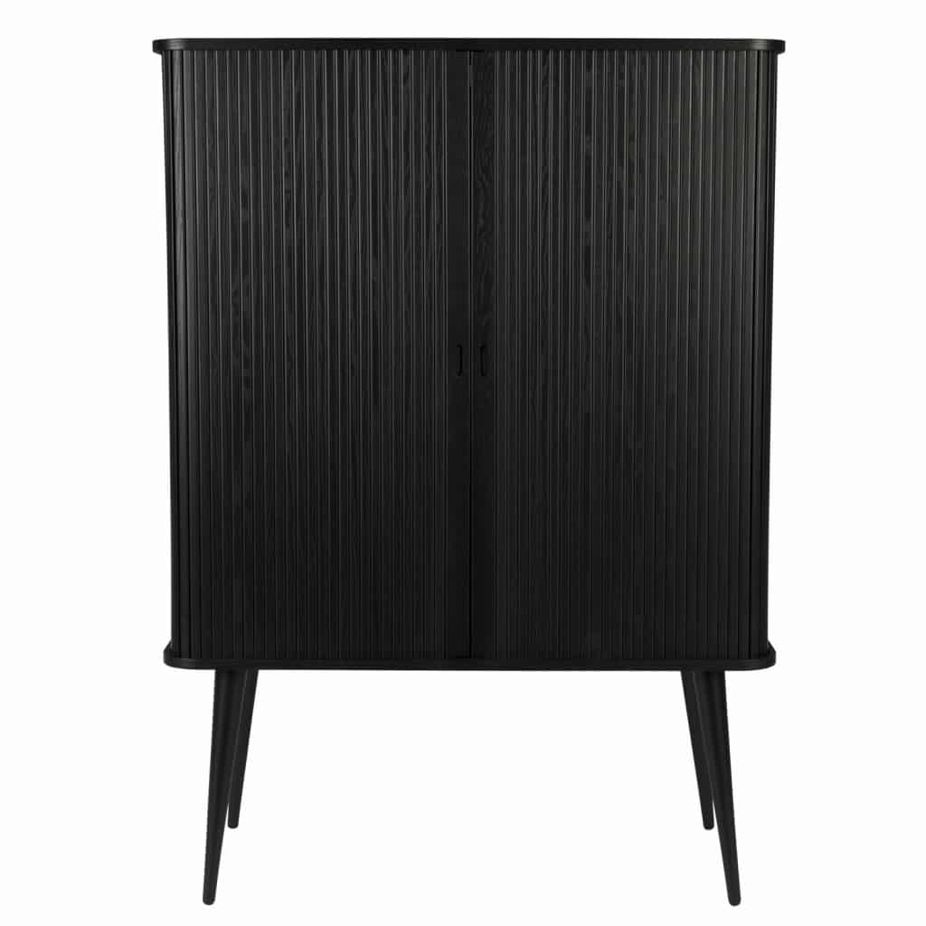 skåp Barbier svart Zuiver