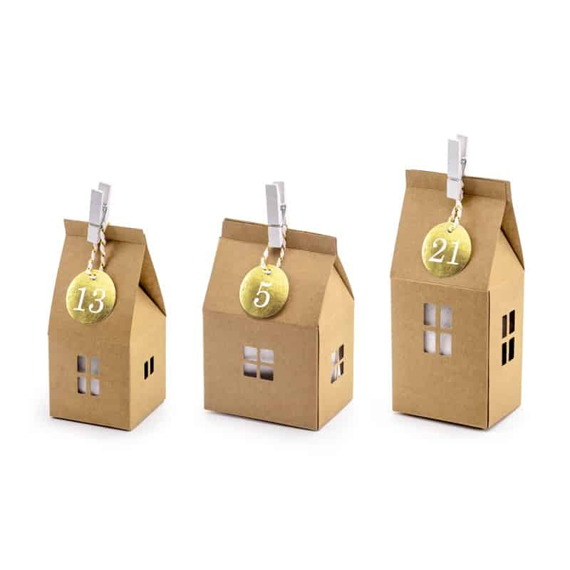 adventskalender hus Partydeco