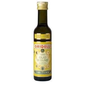 Ekologisk olivolja med citron från Gridelli – kallpressad olivolja från Kalabrien