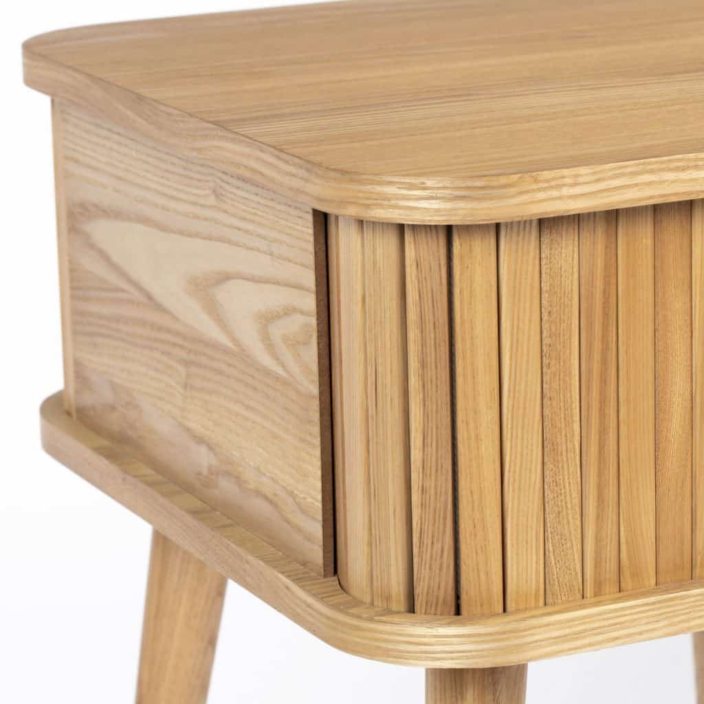 sängbord Barbier ask Zuiver