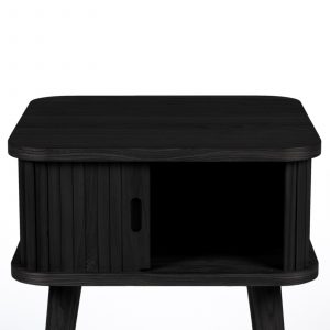 sängbord Barbier svart Zuiver