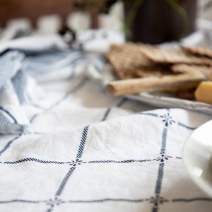 linneduk Classic blå Shyness