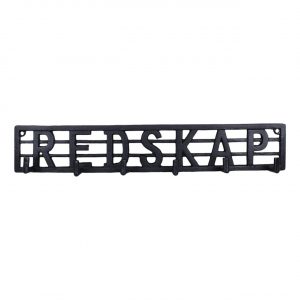 Kroklist REDSKAP, svart
