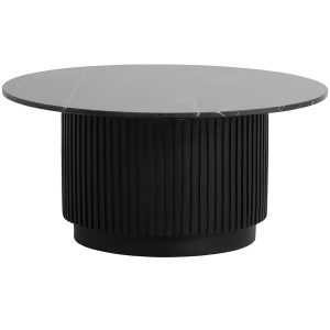 Soffbord ERIE, svart marmor