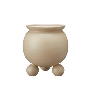 kruka ANYA matt sand Wikholm form juldekoration Hemlängtan