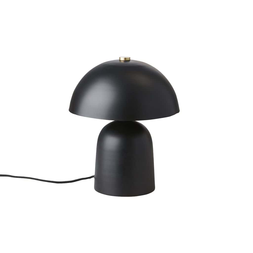 bordslampa FUNGI svart Affari of Sweden