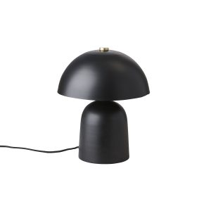 Bordslampa FUNGI svart, 30cm
