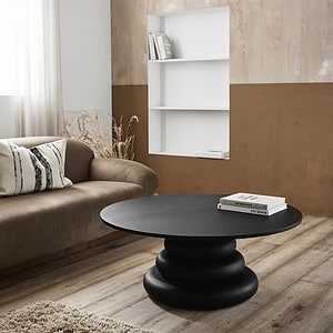 Soffbord YALU, svart