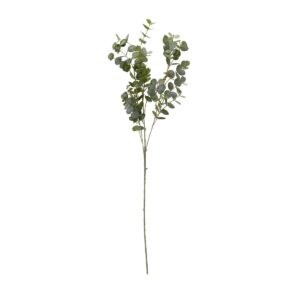 Konstgjord eukalyptuskvist med gröna blad, 103 cm