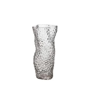 Vas ESME i klart strukturerat glas 11x23 cm